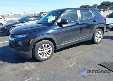 2021 Chevrolet Trailblazer Fwd Ls из США, поврежденный, VIN KL79MMS26MB020391